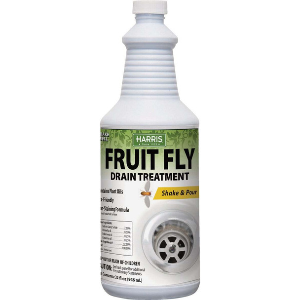 Harris 32 Oz. Ready To Use Fruit Fly Drain Treatment Gel FFDG-32
