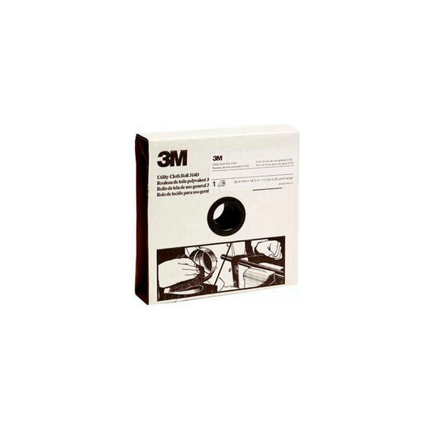 3M Utility Cloth Roll 1-1/2 W x 50 Yd Aluminum Oxide P80 Grit