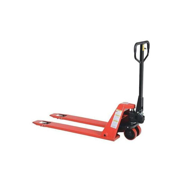 Vestil Pallet Jack, 60 in, 21 in, Red, 2200 lb PM2-2044-SLP