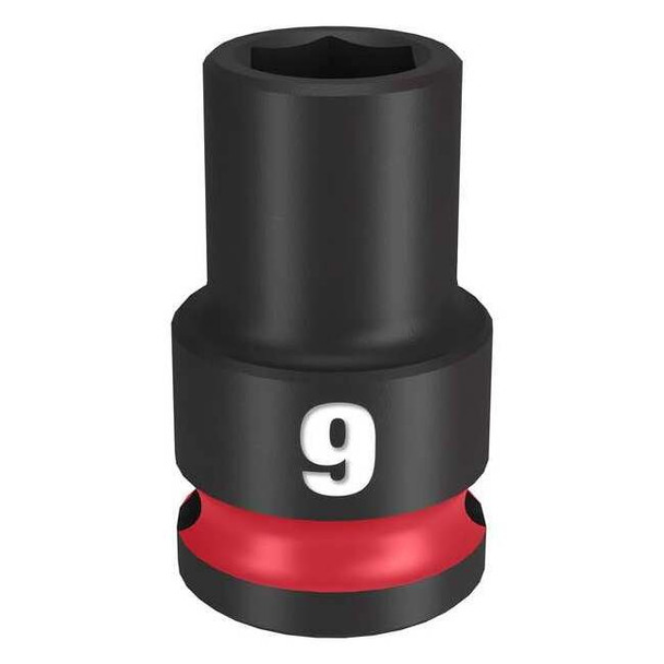 9mm SHOCKWAVE Impact Duty 3/8 in. Drive Standard 6 Point Impact Socket