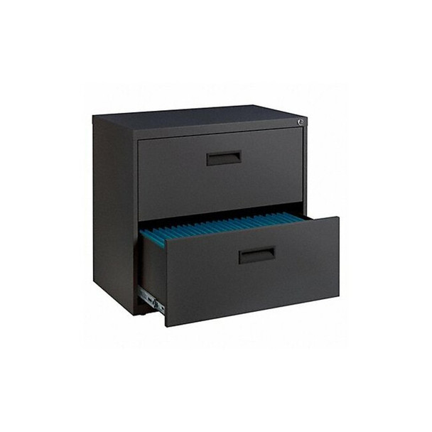 Space Solutions 30" W 2 Drawer File Cabinet, Charcoal,  Letter/Legal 20228
