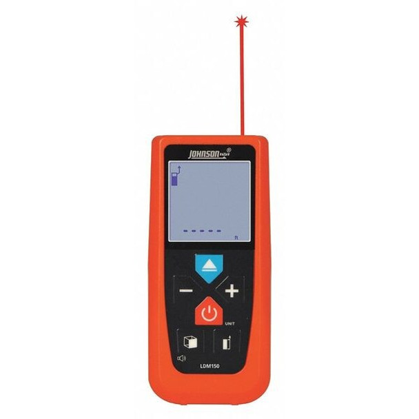 Johnson Level & Tool Laser Distance Meter,Indoor,150 ft. LDM150