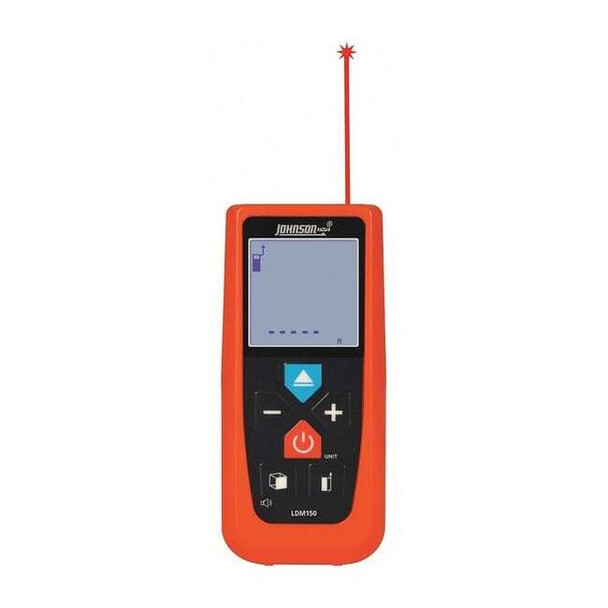 Johnson Level & Tool Laser Distance Meter,Indoor,150 ft. LDM150