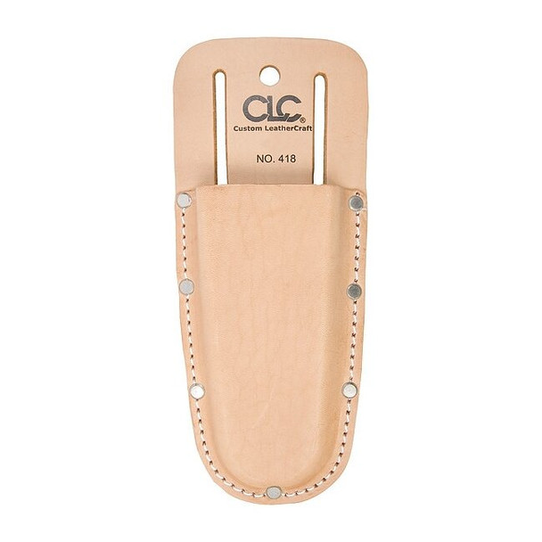 Clc Work Gear Tool Pouch, Tool Holster, Tan, Leather, 1 Pockets 418