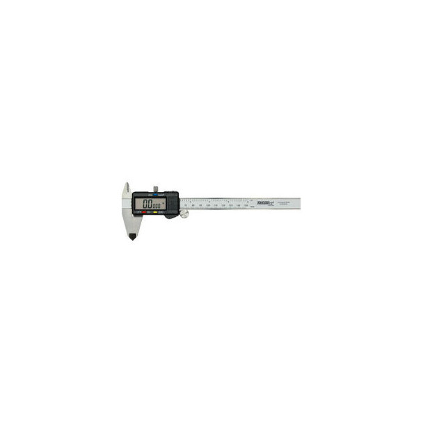 Johnson Level 1889-0600 0-6''/150MM Fractional Stainless Steel Digital Caliper