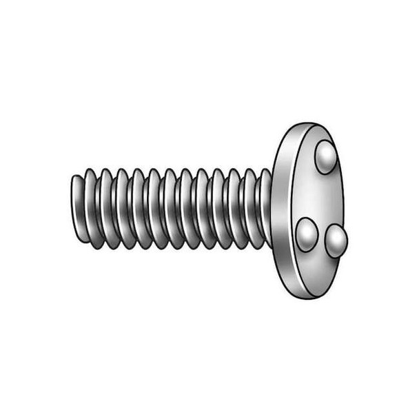 Weld Stud, 1/4"-20, 1/2 in, Right-Angle, Steel, Black Oxide Finish, 100 PK