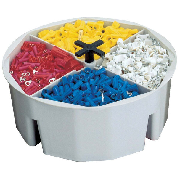 CLC 2.5 In. Full Round Bucket Tray 1152