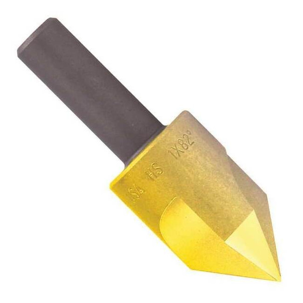 Keo Drill/Countersink,60 deg.,1/4in dia.,TiN 919-000-084