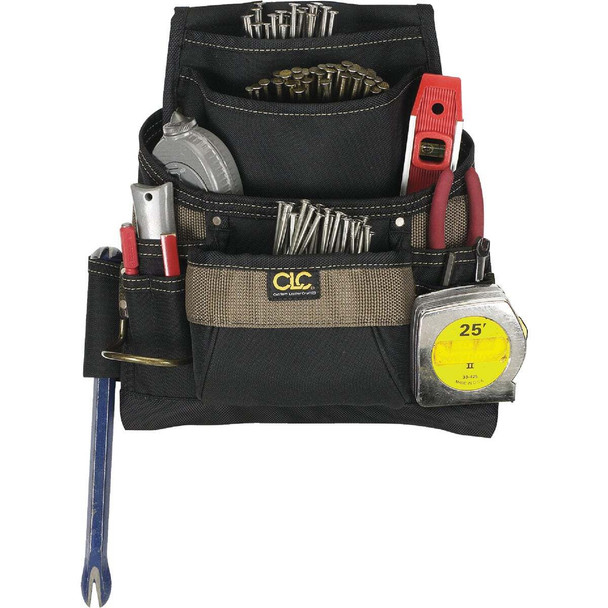 CLC 11-Pocket Polyester Nail & Tool Bag 1620