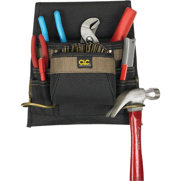 CLC 8-Pocket Polyester Nail & Tool Bag 1823