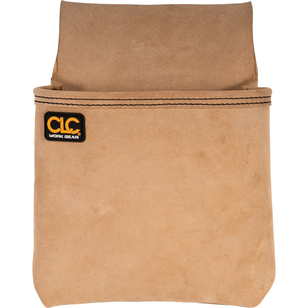 CLC Single Pocket Suede Leather Nail & Tool Bag 444X