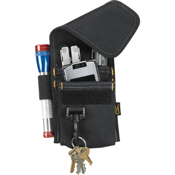 Custom Leathercraft 4-Pocket Tool Holder 1104