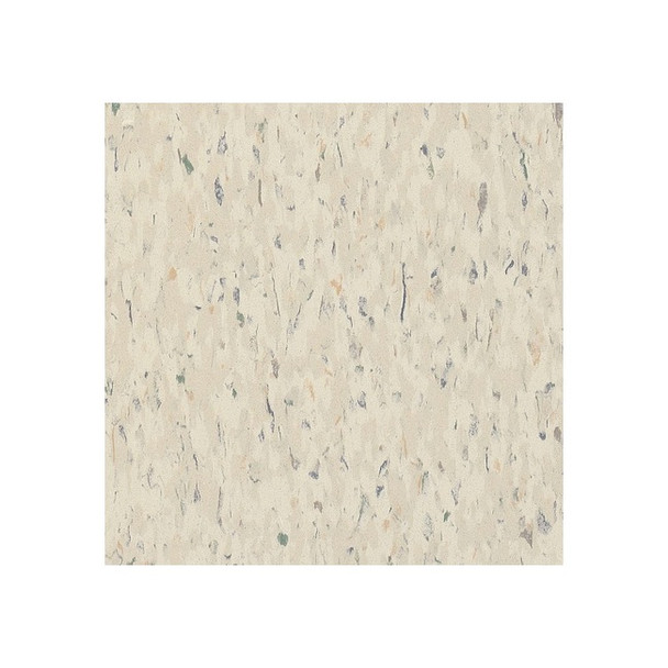 Armstrong Vinyl Floor Tiles,12 in W,Faire White 52520031
