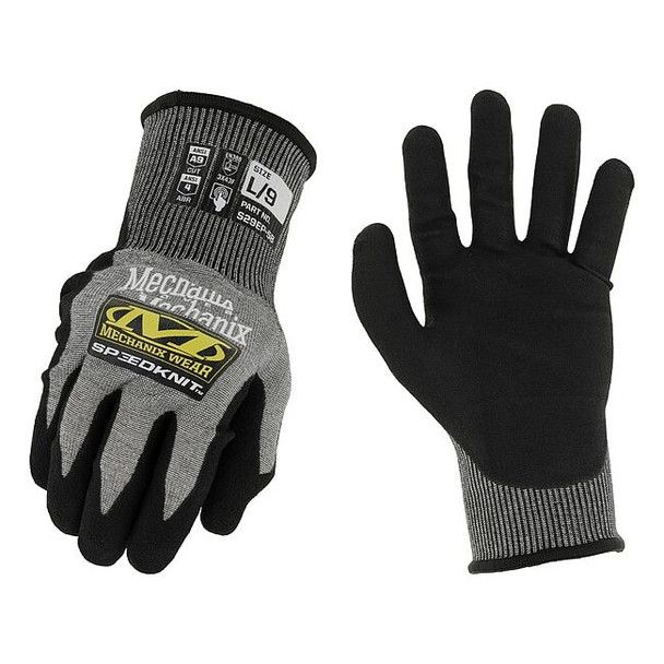 SpeedKnit(TM) S29EP58, Cut Level A9 ,Neoprene, Nitrile ,Sandy ,XL ( 10 ) 1 PR