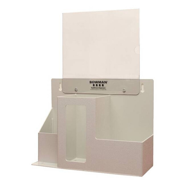 Bowman Dispensers Infection Prevention Station,11-3/8inH ED-097