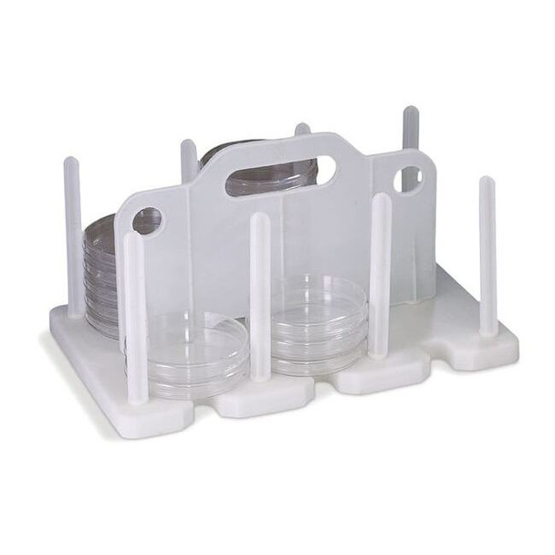 Sp Scienceware RACK PETRI DISH WH 7 IN HX8.25 F18991-0000