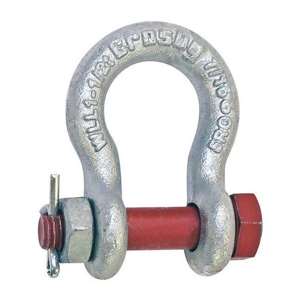 Crosby Anchor Shackle,34,000 lb,Carbon Steel 1019631