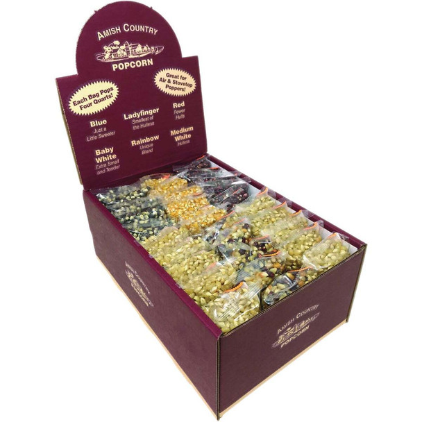 Amish Country Popcorn 4 Oz. Sampler (30 Count) 51306 W SA