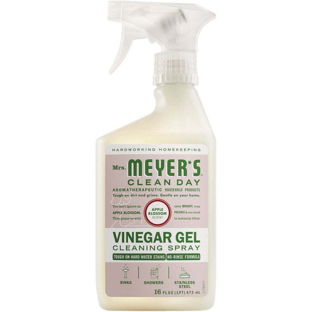 Mrs. Meyer's Clean Day Apple Blossom Vinegar Gel Cleaning Spray 11916