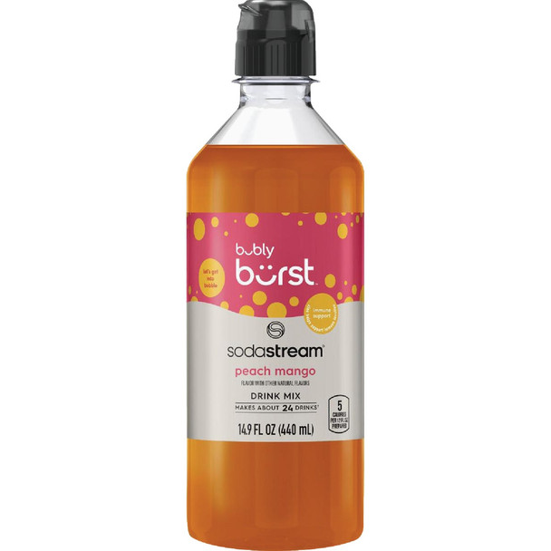 SodaStream 14.9 Oz. Bubly Peach Mango Drink Mix 1925633010