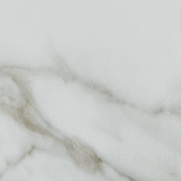 Home Impressions White Marble 12 In. x 12 In. Vinyl Floor Tile (45 Sq. Ft./Box)