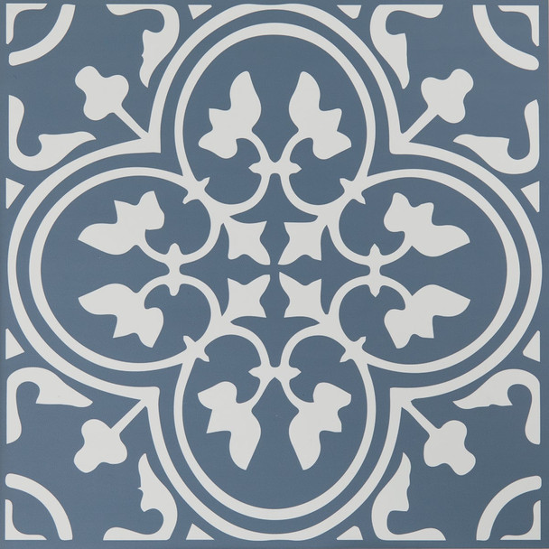 Home Impressions Blue Lorelin 12 In. x 12 In. Vinyl Floor Tile (45 Sq. Ft./Box)