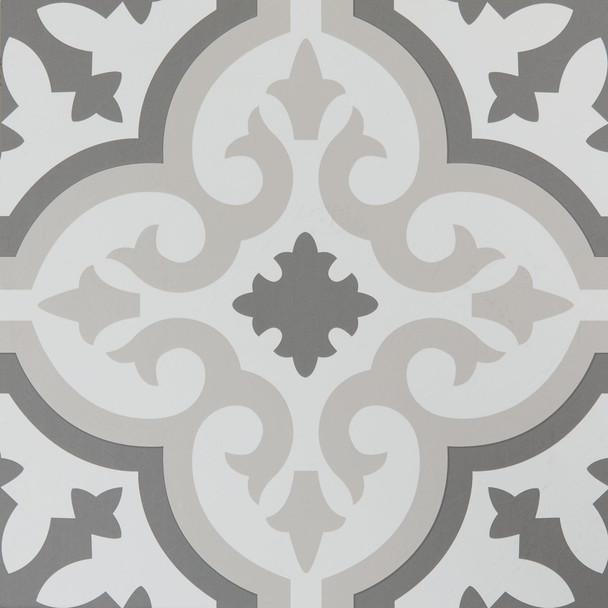 Home Impressions Dorath Grey 12 In. x 12 In. Vinyl Floor Tile (45 Sq. Ft./Box)
