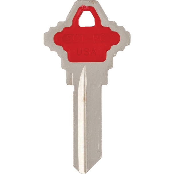 ILCO Schlage Design Decorative House Key, SC1-Red  (5-Pack) IAK00002512