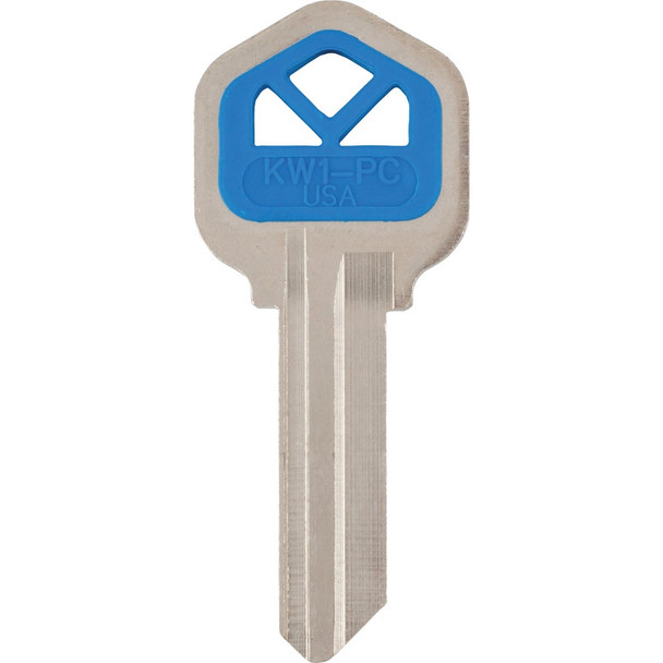 ILCO Kwikset Design Decorative House Key, KW1-Blue (5-Pack) IAK00002412