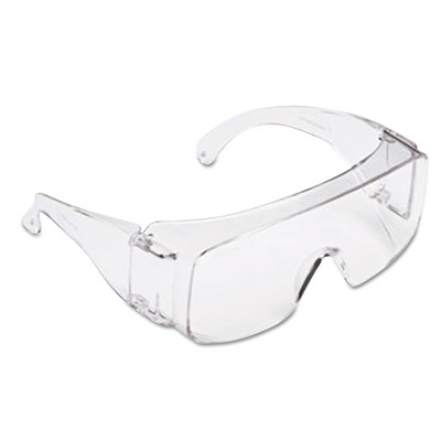 Tour-Guard™ V Protective Eyewear, Clear Polycarbon Hard Coat Lenses, Clear Frame