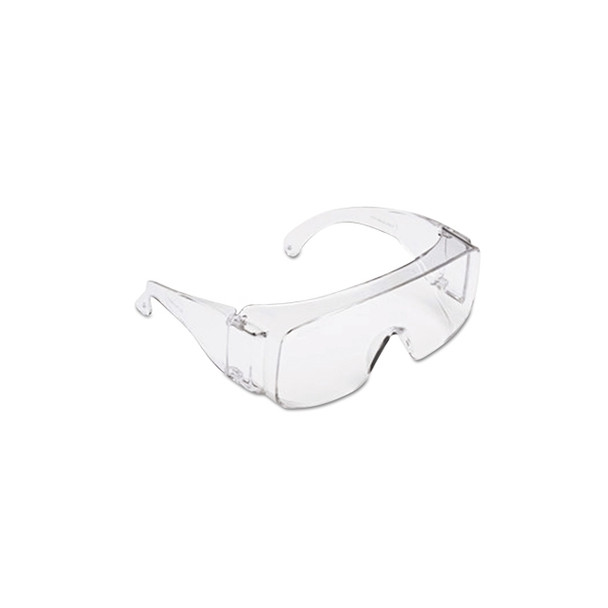Tour-Guard™ V Protective Eyewear, Clear Polycarbon Hard Coat Lenses, Clear Frame