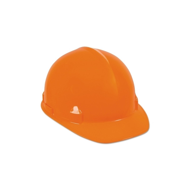 SC-6 Hard Hat, 4-point Ratchet, Front Brim, Hi-Viz Orange