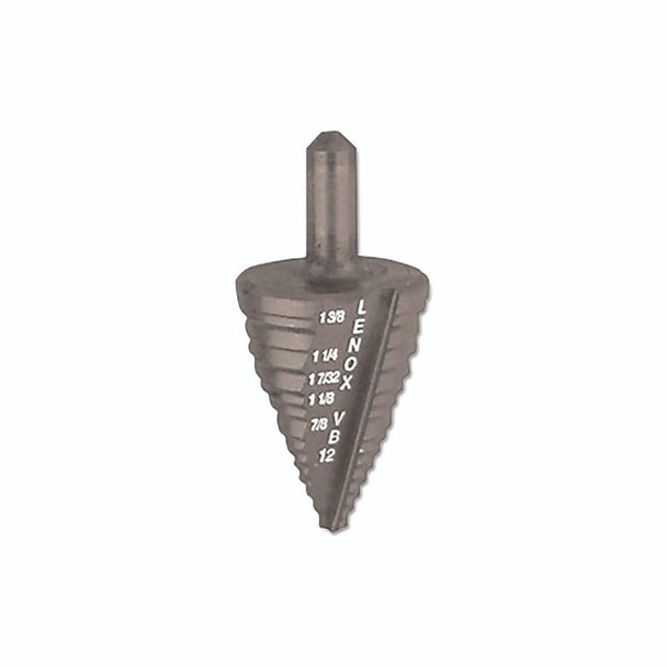 Vari-Bit Step Drill Bits, #12, 7/8 in to 1-3/8 in Cutting Diameter, 5 Steps