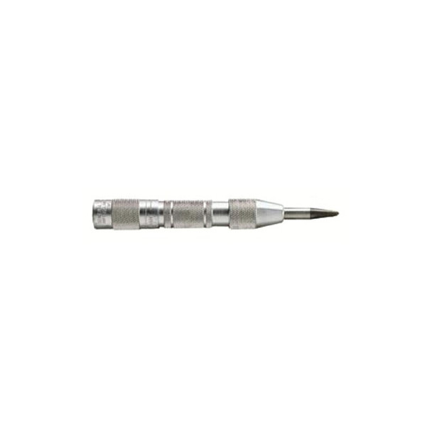 Ball Bearing Automatic Center Punch, 5 in, 1-1/4 in tip, Aluminum
