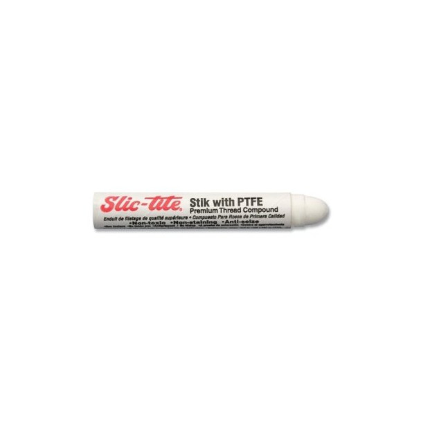 Slic-Tite® Stik Thread Sealant with PTFE, 1-1/4 oz, Stick, White