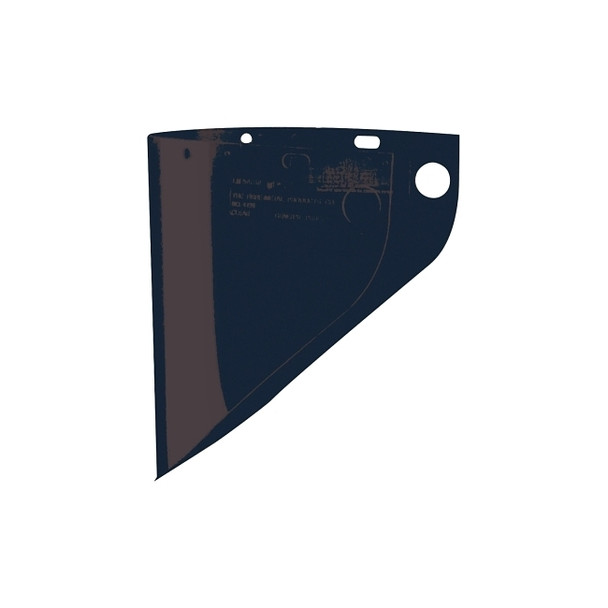 High Performance® Faceshield Windows, Shade 5, Extended View, 19-3/4 in W x 9 in L