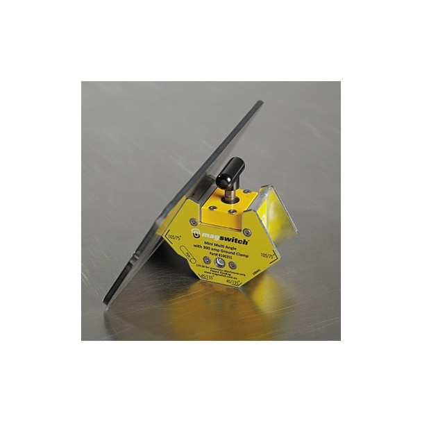 Mini Multi-Angle Welding Magnet, 150 lb Capacity