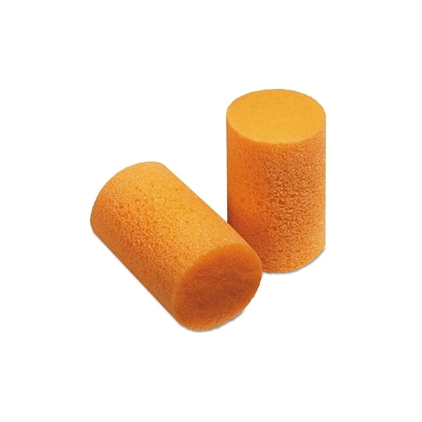 FirmFit Earplugs, Foam, Dispenser Refill, Uncorded, 30dB, Orange
