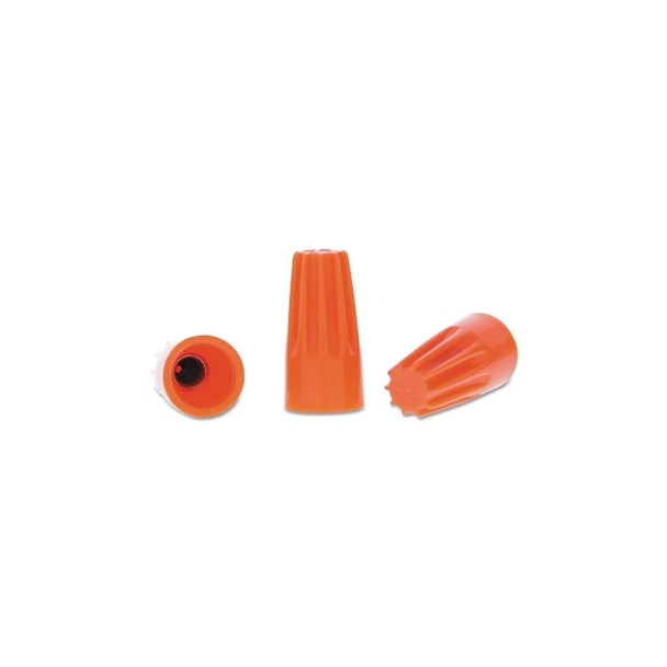 Wire-Nut® Wire Connector, Orange, 100 per Box
