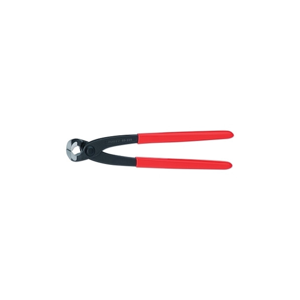 Concretors' Nippers, 10 in, Polished, Plastic Coated Grip