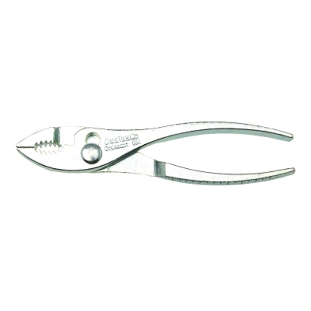 Cee Tee Co.® Curved Jaw Slip Joint Plier, 6-1/2 in, Non-Slip Handle