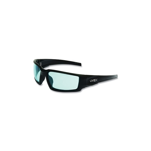 Hypershock™ Safety Eyewear, SCT-Blue Polycarbonate Lens, HydroShield® AF, Matte Black Polycarbonate Frame
