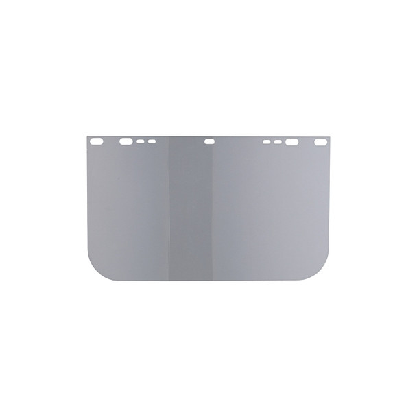 Visor, Clear, Unbound, 15-1/2 in L x  9 in H, for Jackson Safety® Head Gear/Cap Adaptors