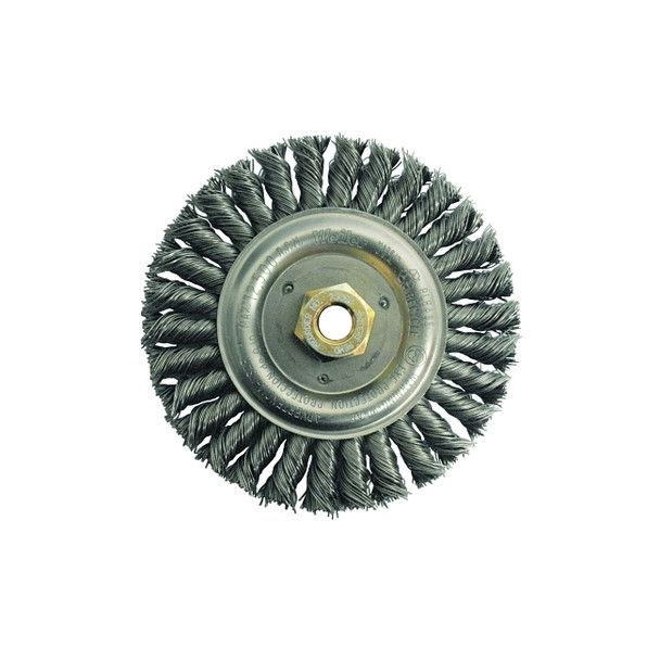 Dually® Stringer Bead Wheel, 6 in dia x 1/2 in Face W x 5/8 in-11 UNC x 0.023 in, 12500 RPM, 5 EA/BX Pack of 5