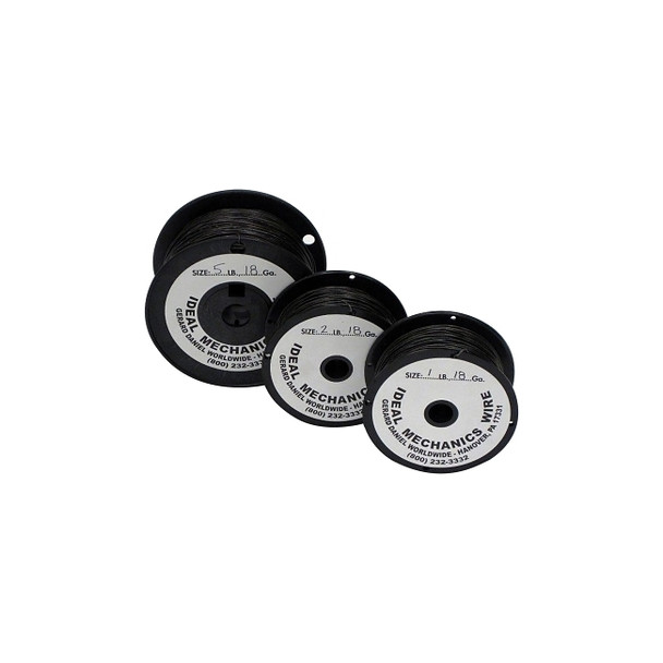 Mechanics Wire, 16 ga, 5 lb Spool, Annealed, Steel