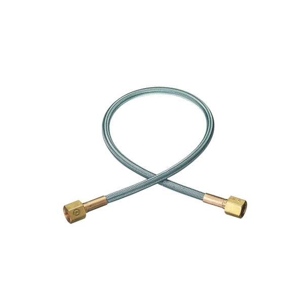 Flexible Pigtails, 3,000 psi, Brass, Female, 24 in