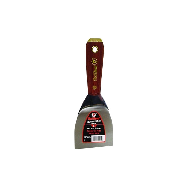 4100 Professional Series Wall Scraper/Spackling Knife, 4 in Wide, Stiff Blade