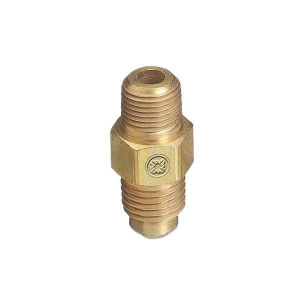 Brass SAE Flare Tubing Connections, Adapter, 500 PSIG, CGA-295 to 1/2 in NPT(M)
