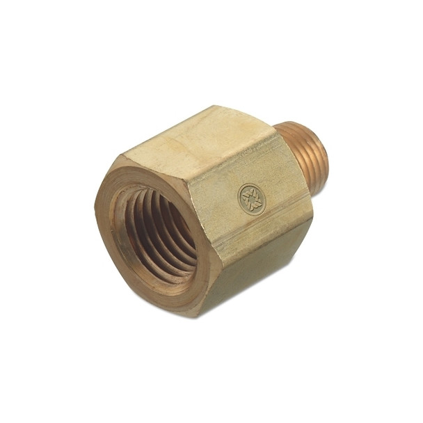 Pipe Thread Adapters, 3,000 PSIG, Brass, 1/2 in (NPT)