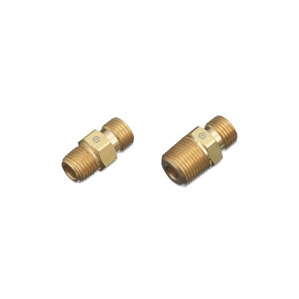 Regulator Outlet Bushing, 200 psi, Brass, B-Size, 3/8 in (NPT) LH, Male, Fuel Gas